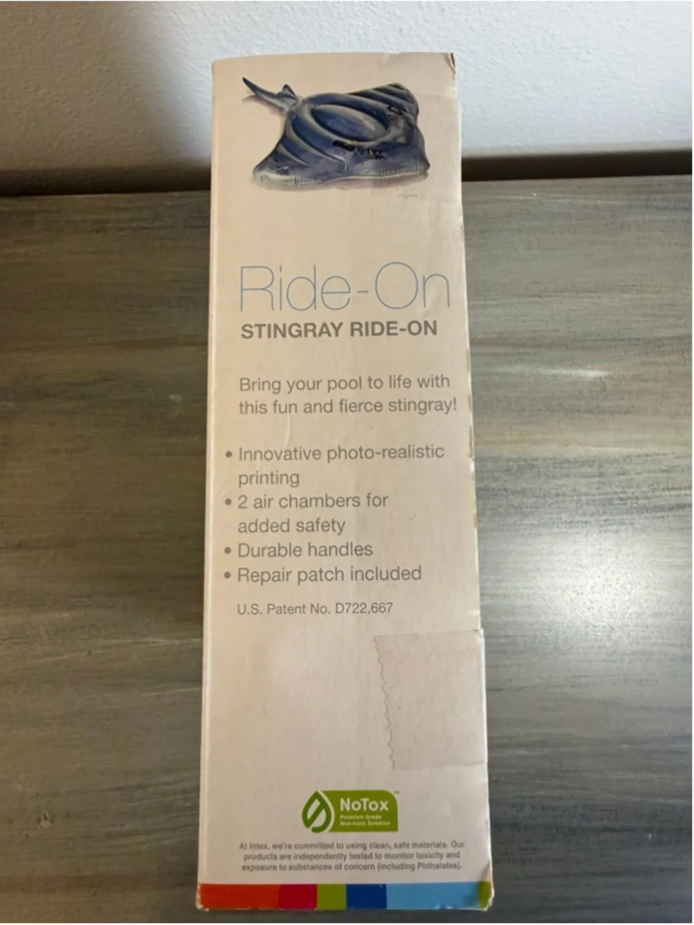Intex Stingray Ride-On, 74\ X 57\